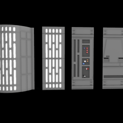 2023-02-08-0124659.png Star Wars Death Star Wall Panels for 3.75",  6", 12"  figure Dioramas