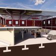 Warehouse-G-M-3D-Long.-section-day-render.jpg Warehouse G+M steel structure