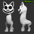 22222.png Smile Cat from ZOONOMALY | SMILECAT Figurines | 3D Fan Art