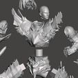 9.jpg SIEGFRIED - SOUL CALIBUR Articulated with 2 SWORDS included HIGH POLY STL for 3D printing