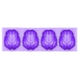tray brain.stl Supports pour bacs à glaçons