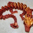 Woodland Dragon, Articulating Flexi Wiggle Pet, Print in Place, Fantasy