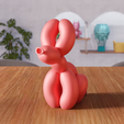 untitled6.png 3D Shitting Balloon Dog STL File - 334