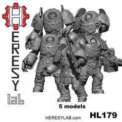 HL179.jpg HL143 -147 Heresylab MK1 Terminator Bundle 5 models