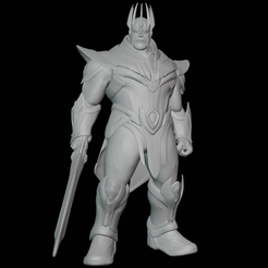 ThanosKing.png Fichier STL Figurine Marvel King Thanos・Objet imprimable en 3D à télécharger