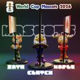 PackPos_A01.jpg World Cup 2026 Mascots Pack with flags : Zayu : Clutch : Maple : Multicolor