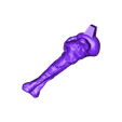 Humerus_Right.OBJ OBJ file Life size baby T-rex skeleton - Part 07/10・3D printer design to download