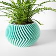 DSC01225.jpg The Soko Planter Pot with Drainage Tray & Stand: Modern and Unique Home Decor for Plants and Succulents  | STL File
