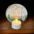 thumbnail (6).jpg Home Sweet Home Tealight Candle Holder