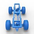 64.jpg Diecast Chassis of Wheel Standing Mega Truck Scale 1:25