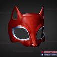 Persona_5_Panther_Mask_3d_print_model_02.jpg Persona 5 Panther Mask - Anime Cosplay Mask - Halloween Costume