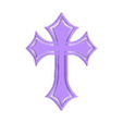gothic_cross.stl Croix gothique