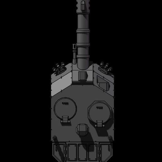 🪖 LR Challenger Turret Upgrade Kit (Supported)・ STL File for 3D ...