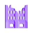 building_slim-Wall_Short_Ruined_01.stl Modular 6mm Highrise Buildings