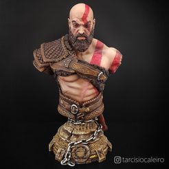 Kratos 01.jpg Kratos Bust