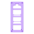 3er Stecker Halter.stl Stable power 3-pin plug holder