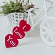 1681941809246.jpg "I Love You" Heart Keychain - Personalized Love Key Holder