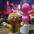 6.jpg Cool Knitted Gingerbread Man