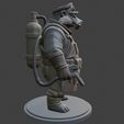 right_render.jpg Dieselpunk Master "Tratyl" – Anthropomorphic Badger Mechanic