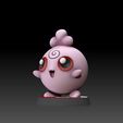 Igglybuff01.jpg Igglybuff-Free- FAN ART - POKÉMON FIGURINE - 3D PRINT MODEL