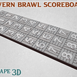 tavern-brawl-scoreboard.png Tavern Brawl Fantasy Football Dugout & Scoreboard