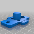 titan_wades_adapter_1_75mm_top.png Adapter - Titan Compatible Extruder to Wades Mounting Hole