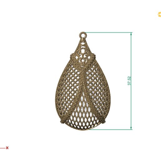 Large Pendants 3DM File 3D print model 3D model