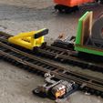 IMG_0924.jpg N Scale Model Train Track End Stop Buffer #1