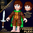 frodo05.png Frodo Baggins Multicolor Flexi Print-in-Place