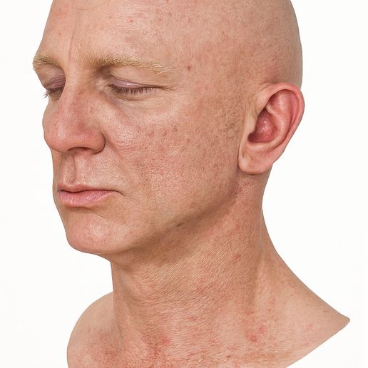 DanielACES03.jpg Daniel Craig likeness sculpt 3D model