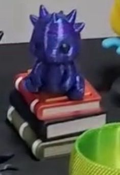 📚 Book dragon clicker・ STL File for 3D printing・Cults