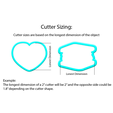 Cutter-Sizing.png Princess Dress Cookie Cutter | STL File