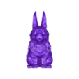 Bunny_Standing1_3.stl Bunny Rabbit Sitting Pose- TOOLS ,GARDENING SERIES