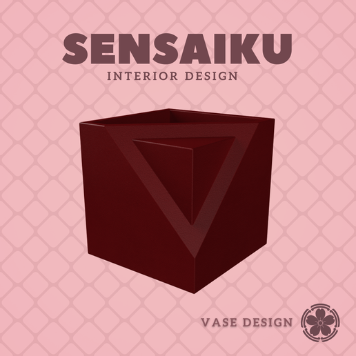 73. Cube 73 Custom Vase Design: Personalized Forms for Miniature and Modern Spaces - Ikebana Home Decoration for Modern Diorama