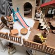 1.jpg Sylvanian La Grande Maison Eclairée extension