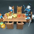 s-l500-1.jpg TABLE AND CHAIRS - COMPLEMENT FOR PLAYMOBIL
