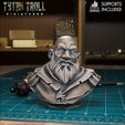 Dimitri-Bust.jpg Curse of Strahd - Bust Pack 06 [Pre-Supported]