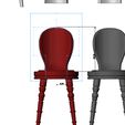 CH12-10.JPG Miniature modern stool mockup prop  for 3d printing