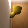IMG_4297.JPG Wall pedestal lamp - Socle mural lampe IKEA PS2017