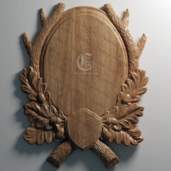 1.png Trophy Mounting Plaque 4 - 3D STL Files for CNC