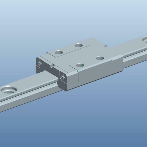 👽 Linear Rail・Free STL File for ・Cults