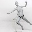 016.jpg Lady Figure the 3D printed female action figure