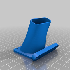 test1.png STL file fan nozzle mendel i2・3D printer model to download