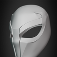 2099SpiderManFront34RightHigh.png Spider Man 2099 faceshell for Cosplay 3D print model