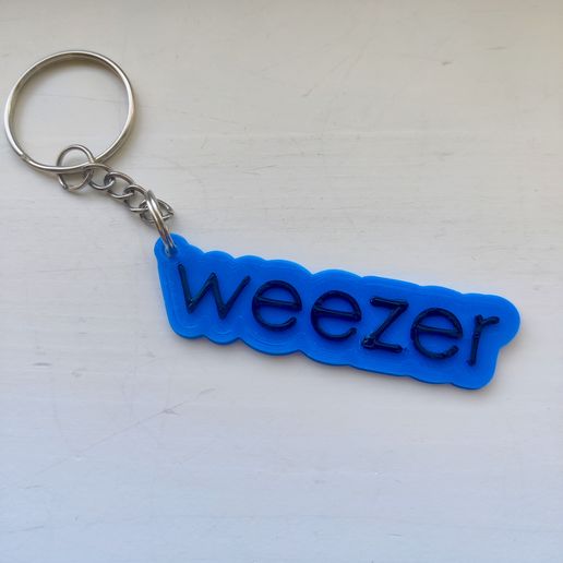 Weezer keychain 3D model