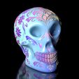 Sugar_Skull_Multicolor.jpg Pack of 2 - 20% discount incl. Skull Skull Sugar and Bath