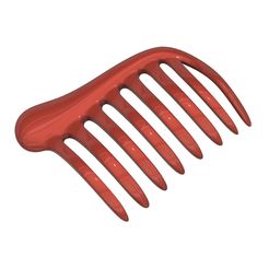 Hair-comb-14-v3-0000.jpg STL file FRENCH PLEAT HAIR COMB Multi purpose Female Style Braiding Tool hair styling roller braid accessories for girl headdress weaving fbh-14 3d print cnc・3D printable model to download, Dzusto