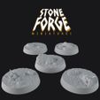 cracked-earth-bases.jpg 25mm Cracked Earth Bases for Miniatures