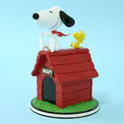 w.jpg Fichier STL La maison de Snoopy・Objet pour imprimante 3D à télécharger