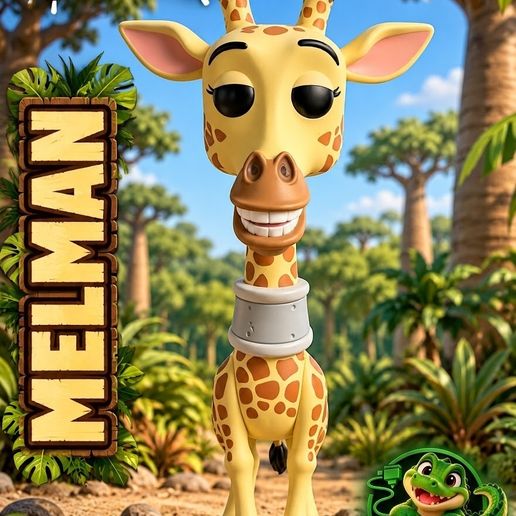 FUNKO MELMAN - MADAGASCAR
